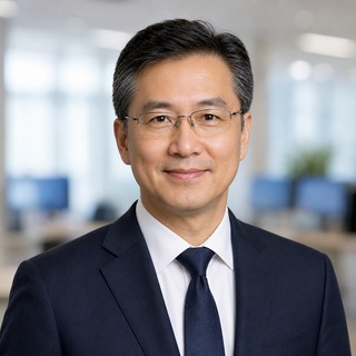 AI 生成的虚构“导师”头像，不是真实人物